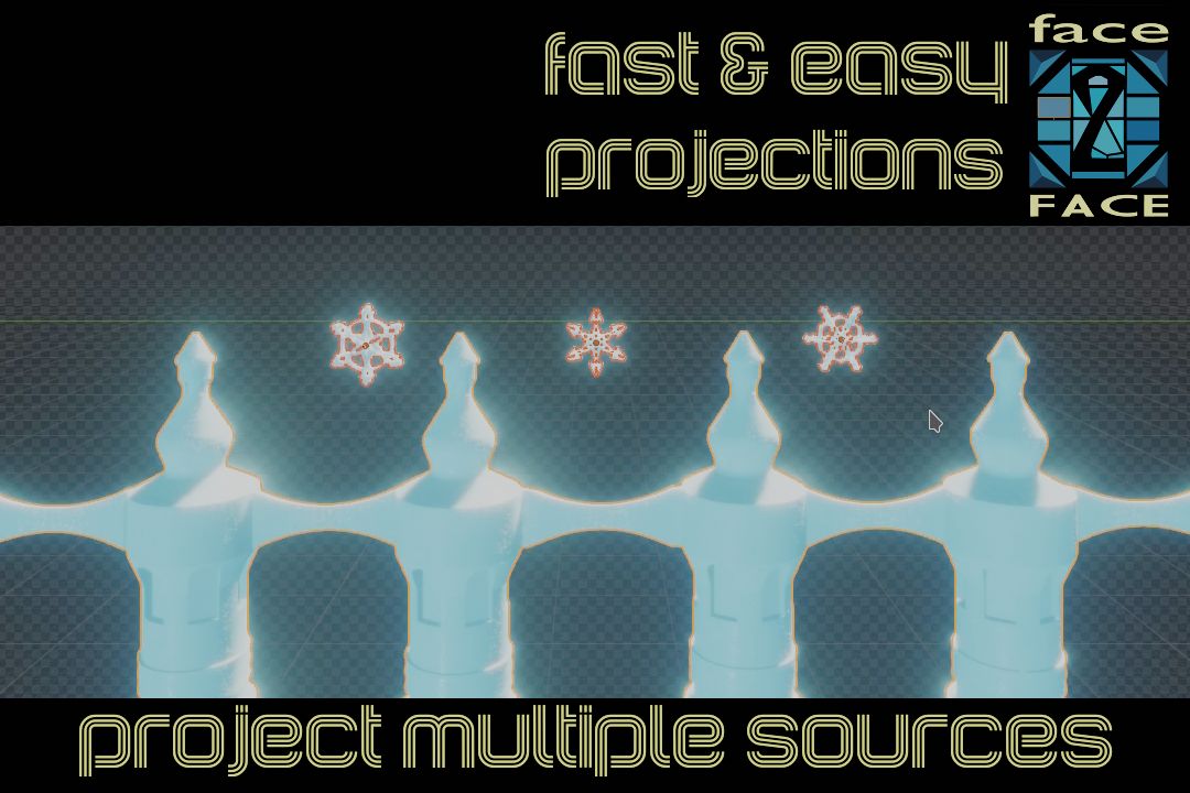 multi source/multi target projection
